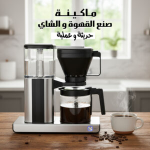 ماكينة صنع القهوة و الشاى العملية الحديثة بضمان عامين